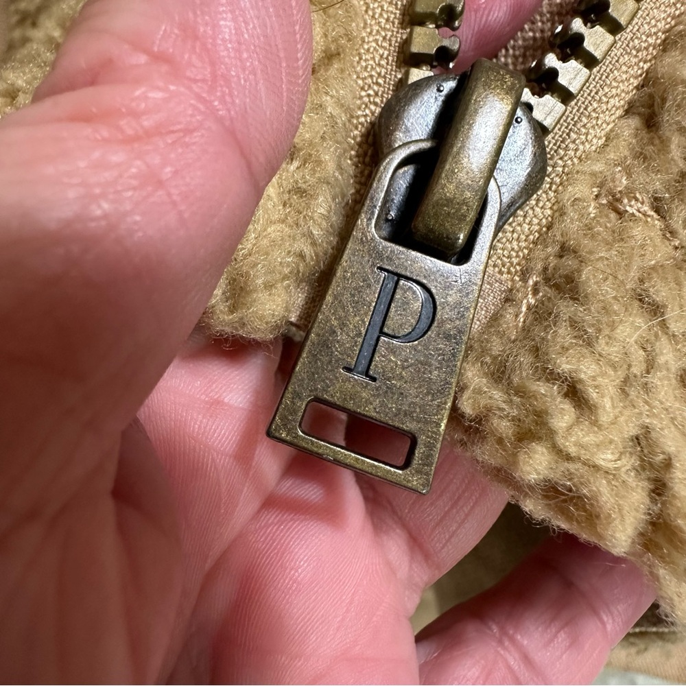 PENDLETON Brooke Chimayo Sherpa
Jacket Tan Brown Teddy Fuzzy - Picture 11 of 13